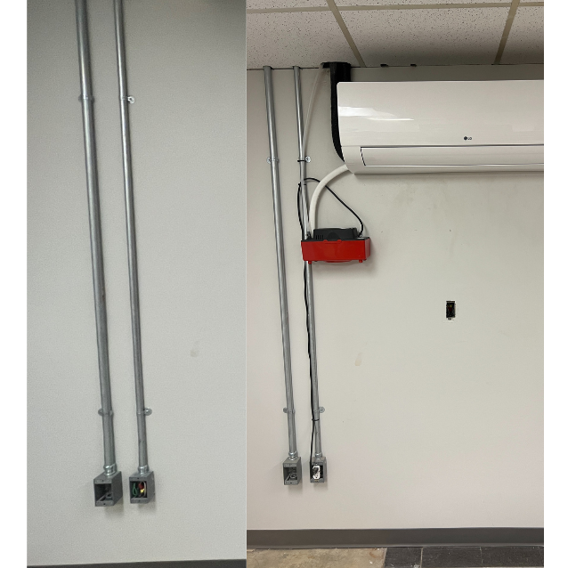 Medical Office Waiting Room Ductless System  - indoor