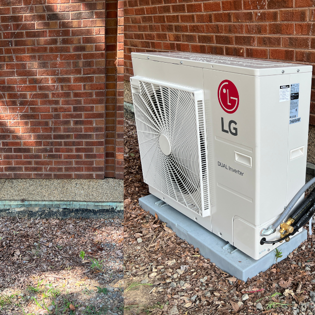Medical Office Waiting Room Ductless System - outdoor