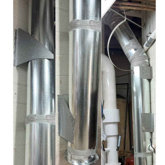 Ductwork addition to existing space